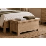Normandy White Wash Blanket Box