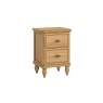 Verona Oak Slim Bedside Table Verona Oak Slim Bedside Table