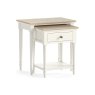 Provence Painted Off-White Oak Nest Of Tables
