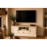 Provence Painted Off-White Oak Large 120cm TV Unit Provence Painted Off-White Oak Large 120cm TV Unit