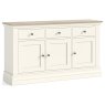 Provence Painted Off-White Oak 130cm Large Sideboard