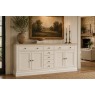 Provence Painted Off-White Oak 200cm Extra Large Sideboard