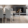 Provence Painted Off-White Oak Compact Ext 120-165cm Dining Table Provence Painted Off-White Oak Compact Ext 120-165cm Dining Table