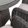 Gallery Direct Ascot Outdoor Round Dining Set & 6 Chairs Gallery Direct Ascot Outdoor Round Dining Set & 6 Chairs