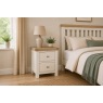 Windsor Country Oak Painted Bedside Table