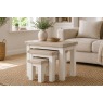 Windsor Country Oak Painted Nest of Tables Windsor Country Oak Painted Nest of Tables