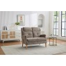 GFA Isla Fireside 2 Seater Sofa in Mink Fabric
