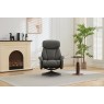 Sahara Full Leather & Fabric Swivel Chair & Stool Sahara Full Leather & Fabric Swivel Chair & Stool