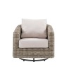 Gallery Direct Ragusa Outdoor Garden Swivel Chair