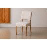 Burford Painted Oak Fully Upholstered Dining Chairs (Pair) Burford Painted Oak Fully Upholstered Dining Chairs (Pair)