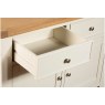 Burford Painted Oak Narrow Sideboard Burford Painted Oak Narrow Sideboard