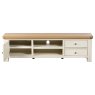 Burford Painted Oak Large TV Unit Burford Painted Oak Large TV Unit