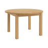 Burford Country Oak Round 120-160cm Extending Dining Table Set & 4 Chairs Burford Country Oak Round 120-160cm Extending Dining Table Set & 4 Chairs
