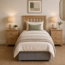 Devon Solid Oak 3'0 Single Headboard Devon Solid Oak 3'0 Single Headboard