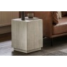 Gallery Direct Iowa Side Table Whitewash 400x400x550mm Gallery Direct Iowa Side Table Whitewash 400x400x550mm