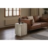 Gallery Direct Iowa Side Table Whitewash 400x400x550mm Gallery Direct Iowa Side Table Whitewash 400x400x550mm