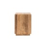 Gallery Direct Iowa Side Table Natural 400x400x550mm Gallery Direct Iowa Side Table Natural 400x400x550mm