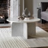Gallery Direct Amalfi White Marble Coffee Table Gallery Direct Amalfi White Marble Coffee Table