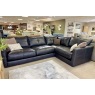 Ex-Display Liskeard - Alexander & James Tod Leather Corner Sofa Group