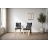 Cara Oak Large 200-245cm Extending Dining Table Set + 6 Luna Dining Chairs in Charcoal Cara Oak Large 200-245cm Extending Dining Table Set + 6 Luna Dining Chairs in Charcoal