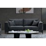 Lenox 3 Seater Sofa in Steel Grey Velvet Lenox 3 Seater Sofa in Steel Grey Velvet