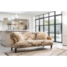 Tetrad Heritage Dakota Neutral Patterned Midi 2 Seater Sofa in Comanche and Cherokee Leather Fabric  Tetrad Heritage Dakota Neutral Patterned Midi 2 Seater Sofa in Comanche and Cherokee Leather Fabric