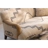 Tetrad Heritage Dakota Neutral Patterned Midi 2 Seater Sofa in Comanche and Cherokee Leather Fabric  Tetrad Heritage Dakota Neutral Patterned Midi 2 Seater Sofa in Comanche and Cherokee Leather Fabric