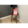 Ex-Display St Austell - Gallery Direct Madrid Walnut Round Side Table