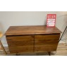 Ex-Display St Austell - Gallery Direct Madrid Walnut Small Sideboard