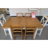 Ex-Display Newquay - Cotswold Extending Table and 6 Mismatched Chairs