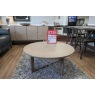 Ex-Display Newquay - Gallery Direct Craft Round Coffee Table Smoked