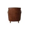 Gallery Direct Mr. Paddington Chair in Vintage Brown Leather Gallery Direct Mr. Paddington Chair in Vintage Brown Leather