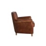 Gallery Direct Mr. Paddington Chair in Vintage Brown Leather Gallery Direct Mr. Paddington Chair in Vintage Brown Leather