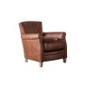 Gallery Direct Mr. Paddington Chair in Vintage Brown Leather Gallery Direct Mr. Paddington Chair in Vintage Brown Leather