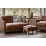 Gallery Direct Mr. Paddington Sofa in Vintage Brown Leather Gallery Direct Mr. Paddington Sofa in Vintage Brown Leather