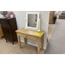 Ex-Display St Austell - Modern Country Oak Dressing Table and Mirror