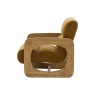 Gallery Direct Marco Armchair in Verona Golden Gallery Direct Marco Armchair in Verona Golden