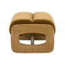 Gallery Direct Marco Footstool in Verona Golden Gallery Direct Marco Footstool in Verona Golden