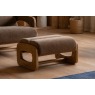 Gallery Direct Marco Footstool in Verona Sepia