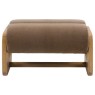 Gallery Direct Marco Footstool in Verona Sepia Gallery Direct Marco Footstool in Verona Sepia