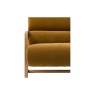 Gallery Direct Marco 3 Seater Sofa in Verona Golden Gallery Direct Marco 3 Seater Sofa in Verona Golden