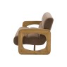 Gallery Direct Marco 3 Seater Sofa in Verona Sepia Gallery Direct Marco 3 Seater Sofa in Verona Sepia