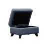 G Plan Olivia Leather Storage Footstool