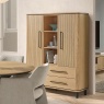 Medway Blond Oak Lamulux Wall Cabinet Display Cabinet Medway Blond Oak Lamulux Wall Cabinet Display Cabinet