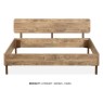 Midnight Lamulux Wood-Effect Bed Frame Midnight Lamulux Wood-Effect Bed Frame