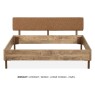 Midnight Lamulux Wood-Effect Bed Frame Midnight Lamulux Wood-Effect Bed Frame