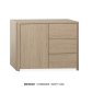 Midnight Lamulux Wood-Effect Chest of Drawers Midnight Lamulux Wood-Effect Chest of Drawers