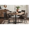 Dalton Quilted Dark Brown Dining Chair (Pair) Dalton Quilted Dark Brown Dining Chair (Pair)