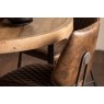 Dalton Quilted Dark Brown Dining Chair (Pair) Dalton Quilted Dark Brown Dining Chair (Pair)