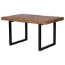 Nixon Reclaimed Wood 140-180cm Extending Dining Table Set & 4 Upholstered Wooden Chairs Nixon Reclaimed Wood 140-180cm Extending Dining Table Set & 4 Upholstered Wooden Chairs